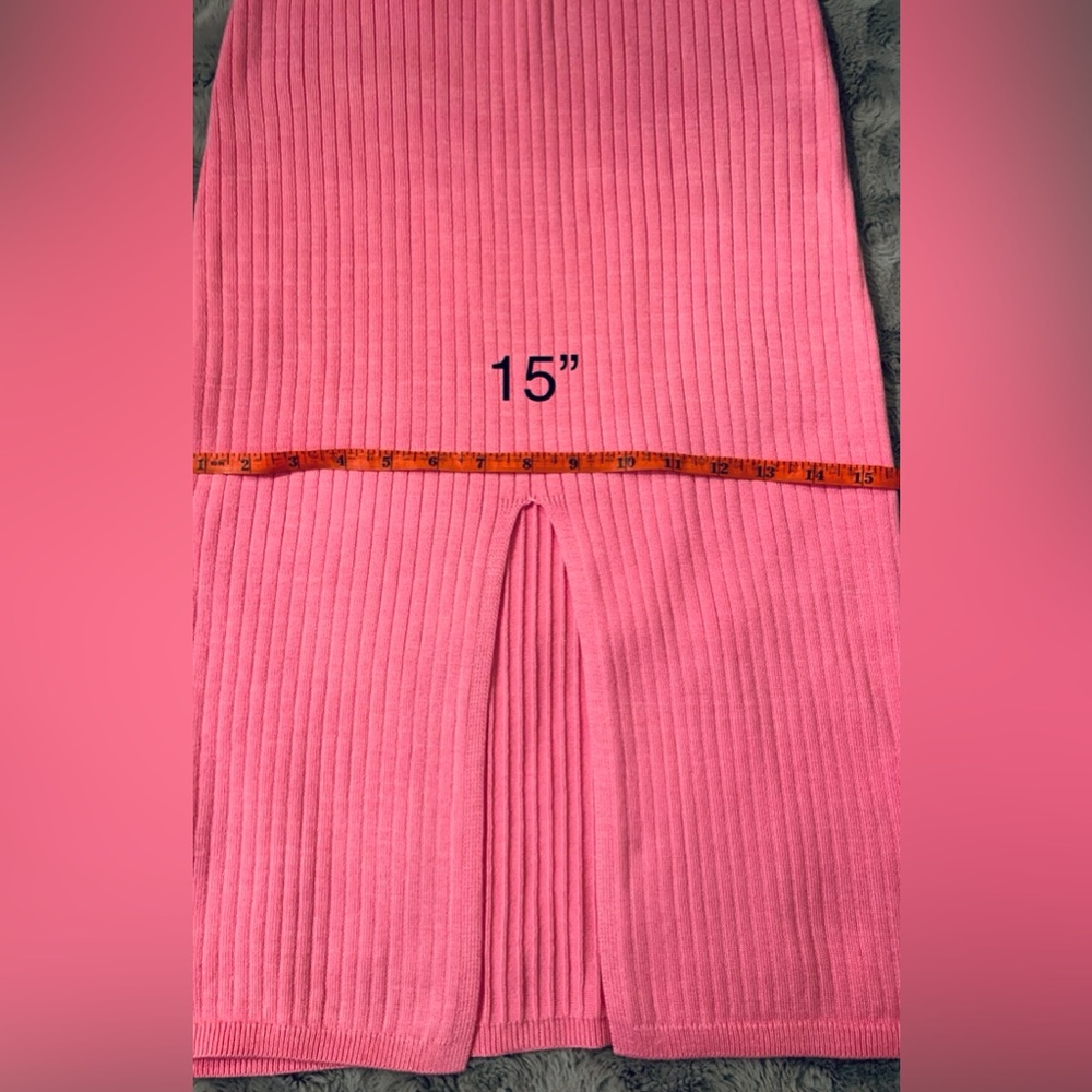 Free People Pink Skyline Midi Skirt • NWT• Size XS - Picture 13 of 15